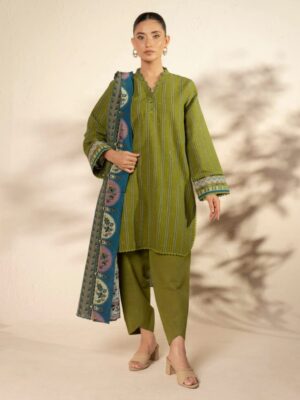 Zarq Olive Breeze Suit